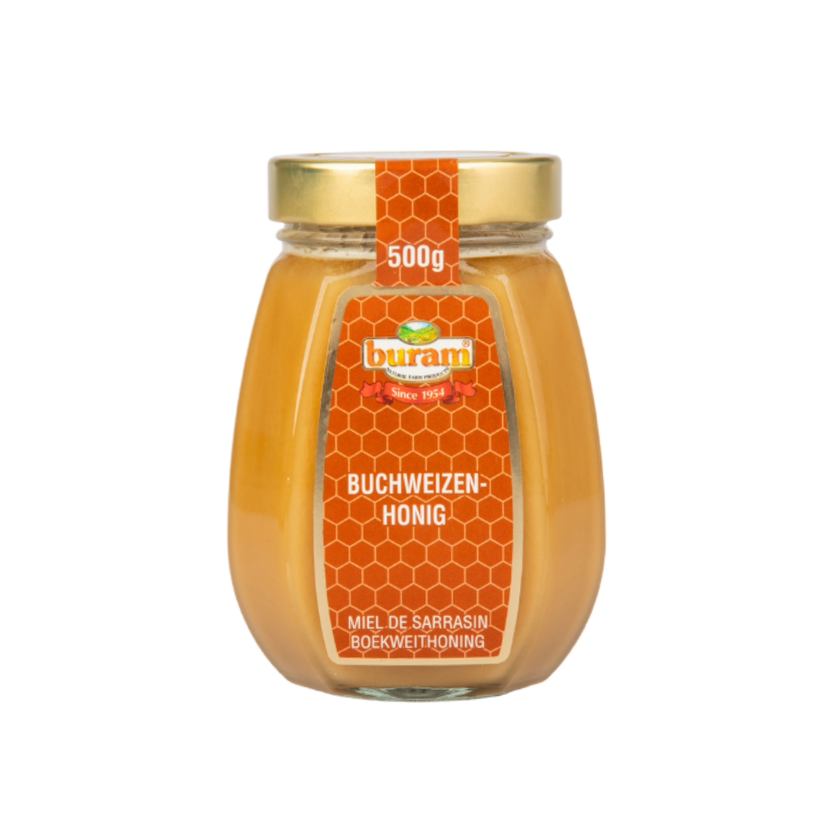 Buram Buchweizenhonig, 500 g