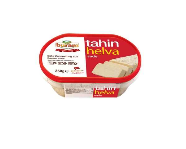 Tahin Helva Sade - Sade Tahin Helvası