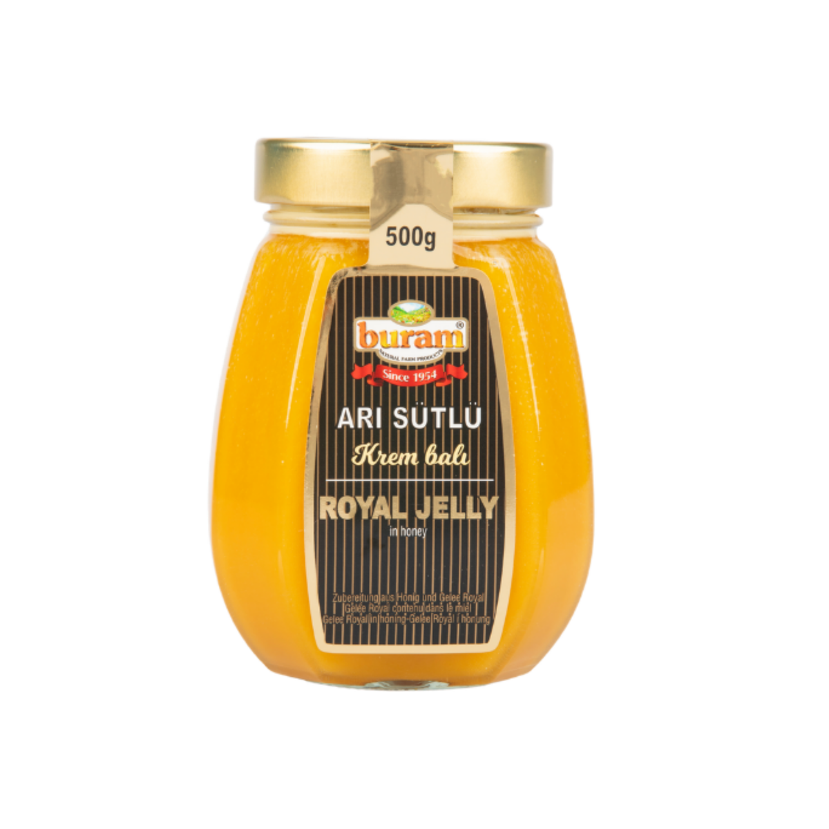 Buram Honig mit Gelée Royale, 500 g