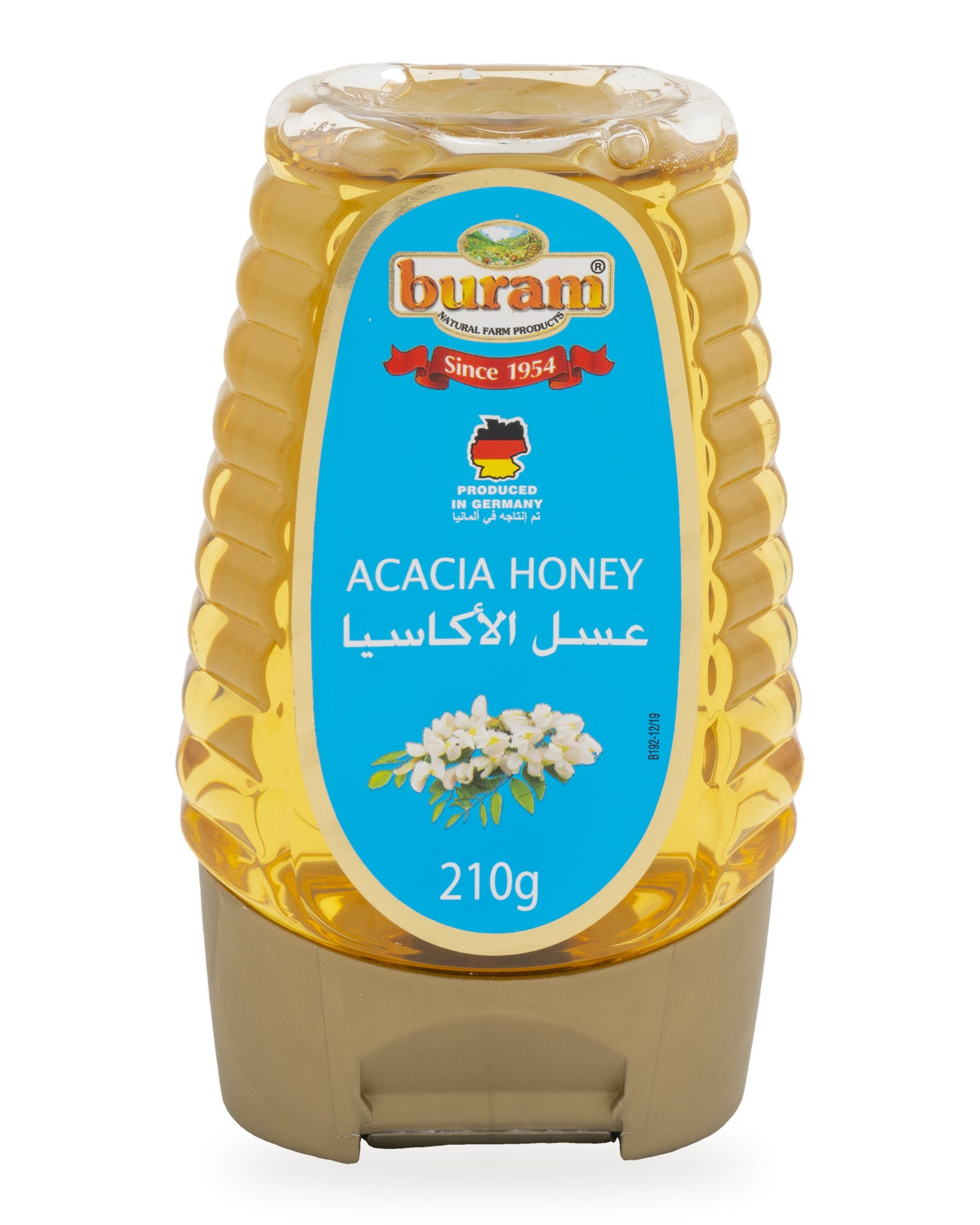 Acacia Honey in a Squeeze Bottle, 210 g