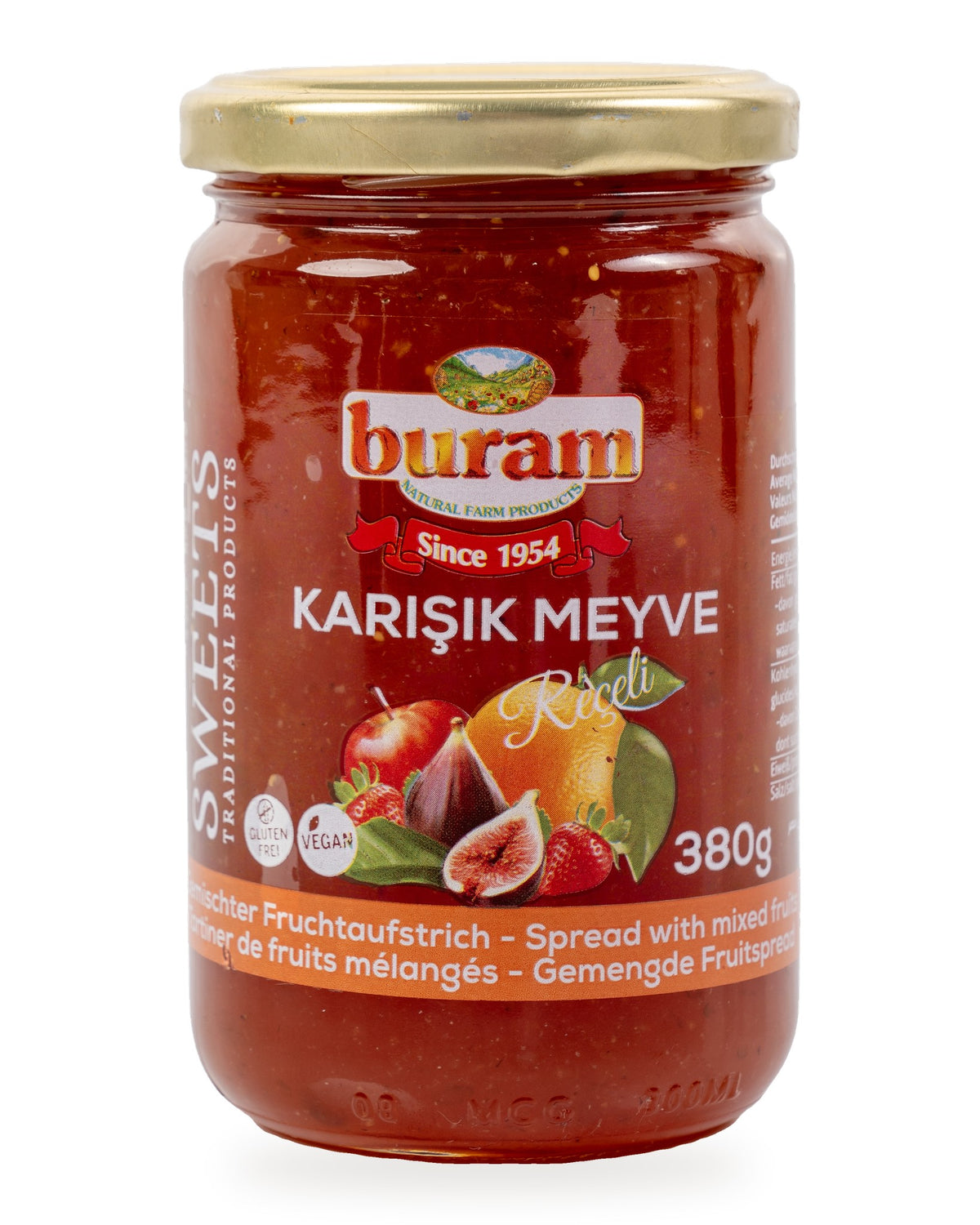 Mixed Fruit Spread, 380 g